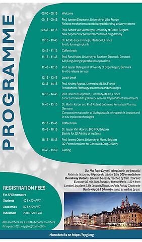 Vue de la page 2 du Flyer du Hot Topic Day